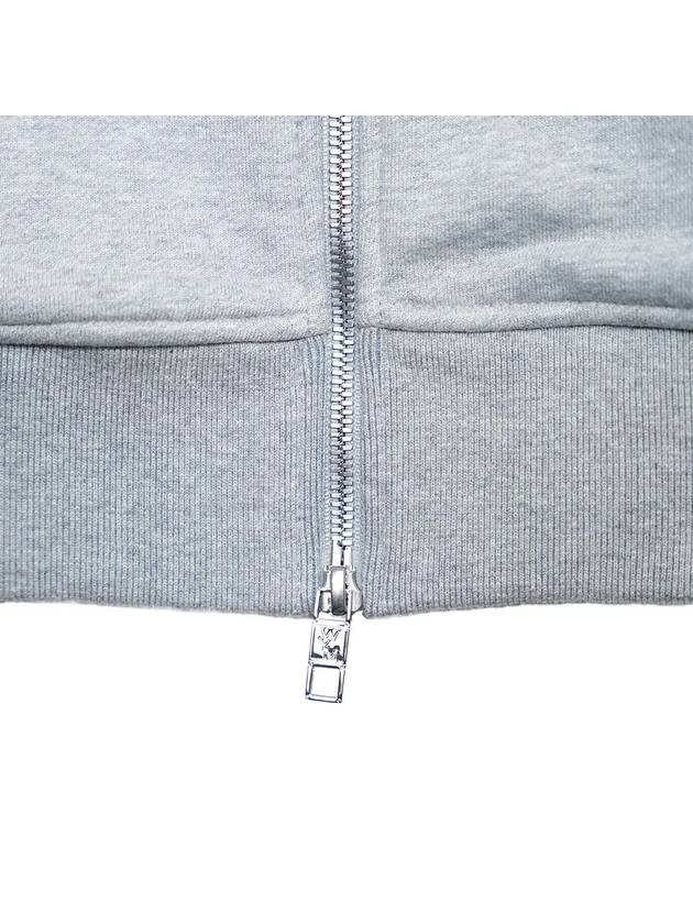 Back Logo  Zip-Up Hoodie Grey - WOOYOUNGMI - BALAAN 5