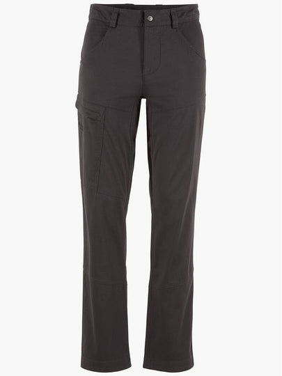 Women's Gefjon 2.0 Flexible Cotton Straight Pants Raven - KLATTERMUSEN - BALAAN 2