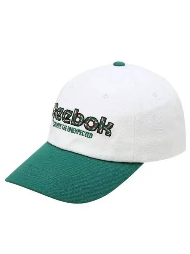 Mosaic Wide Ball Cap Green - REEBOK - BALAAN 1