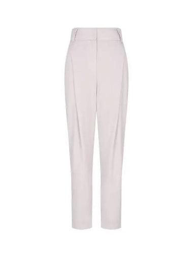 Women s Tuck Point Hidden Closing Pants Ecru - BRUNELLO CUCINELLI - BALAAN 1