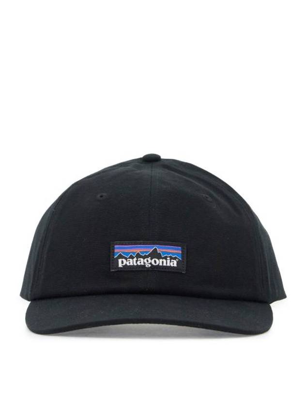 P 6 Label Tread Ball Cap Black - PATAGONIA - BALAAN 2