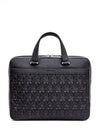 Gancini Embossed Brief Case Black - SALVATORE FERRAGAMO - BALAAN 2