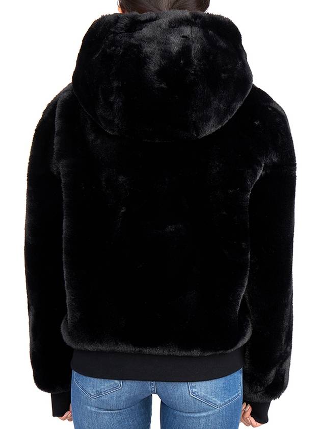 Portland Bunny Hooded Jacket Black - MOOSE KNUCKLES - BALAAN 8