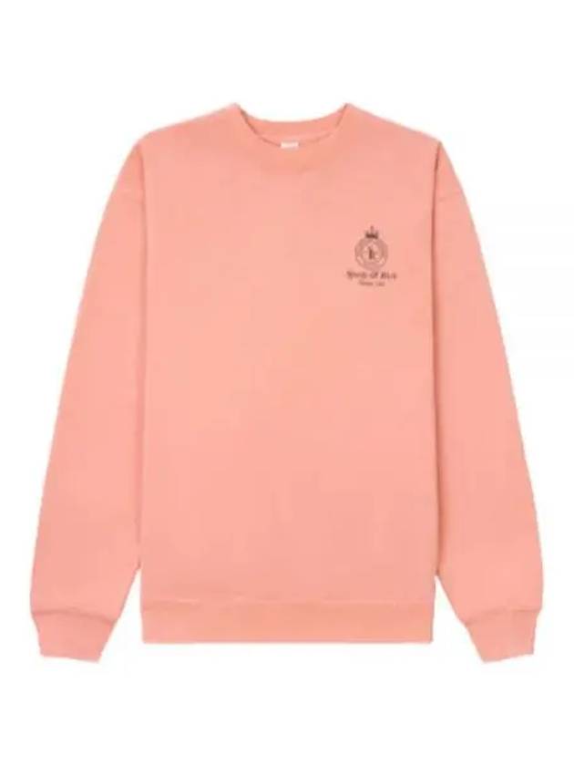 CROWN CREWNECK GRAPEFRUIT CR473 Sweatshirt - SPORTY & RICH - BALAAN 1