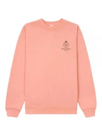 CROWN CREWNECK GRAPEFRUIT CR473 Sweatshirt - SPORTY & RICH - BALAAN 1