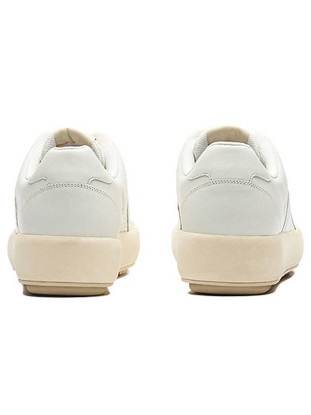 Doong Doong Leather Low Top Sneakers White - MAU - BALAAN 4