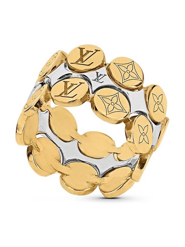 LV Futura Ring Gold - LOUIS VUITTON - BALAAN 2