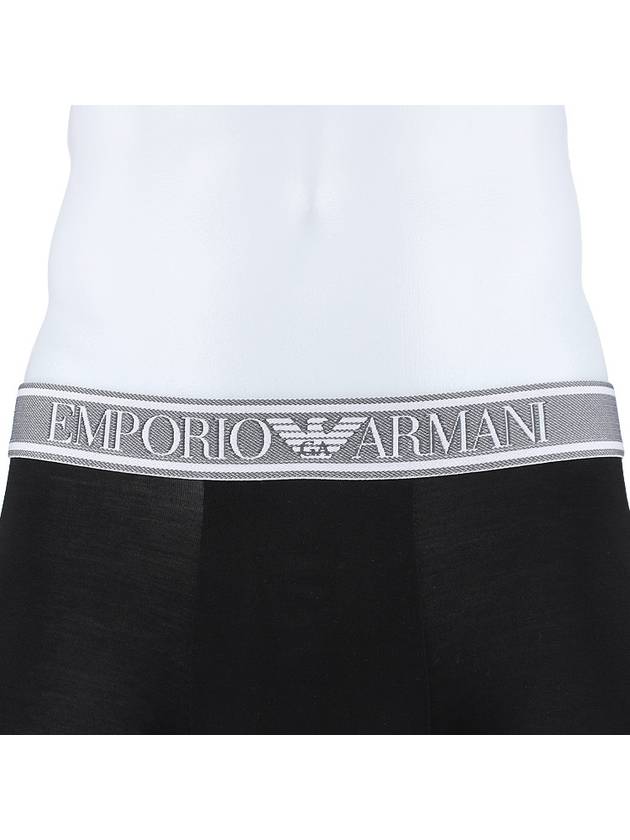 Logo Band Boxer Briefs Black - EMPORIO ARMANI - 6
