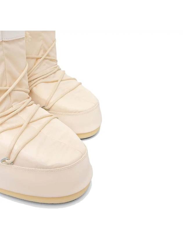 Logo Snow Winter Boots Cream - MOON BOOT - BALAAN 4