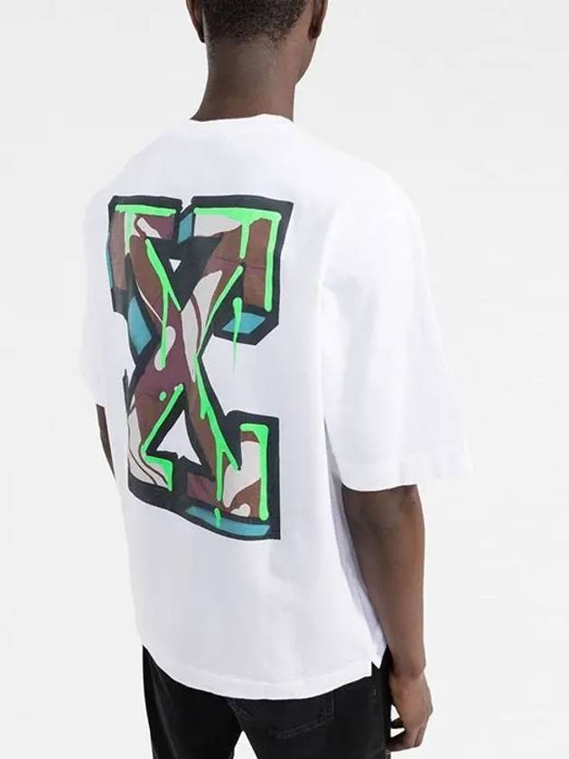 Arrow Skate Logo Short Sleeve T-Shirt White - OFF WHITE - BALAAN 6