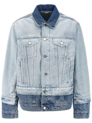 Stella McCartney Layered Denim Jacket - STELLA MCCARTNEY - BALAAN 1