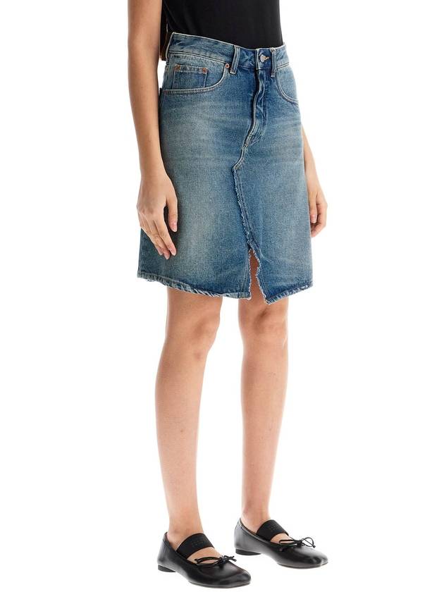 denim mini skirt - MAISON MARGIELA - BALAAN 2