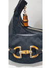 Amalfi Horsebit Bamboo Hobo Bag 154378 - GUCCI - BALAAN 3