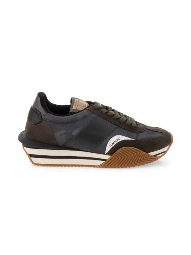 Men's James Low Top Sneakers Black - TOM FORD - BALAAN 2