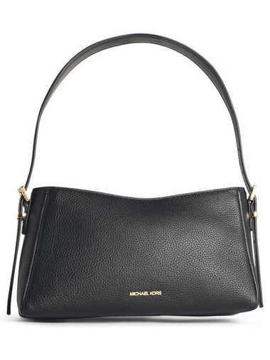 Michael Kors 'Moore' Black Leather Bag - MICHAEL KORS - BALAAN 1