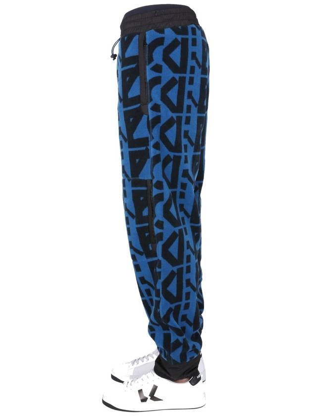 Monogram Track Pants Blue - KENZO - BALAAN 4