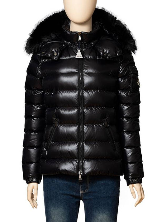 Women s Logo BADYF Padding Black 1A001665963 - MONCLER - BALAAN 1