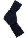 ribbed wool short muffler SHORT SCARF NAVYBLUE - ANDERSEN-ANDERSEN - BALAAN 4