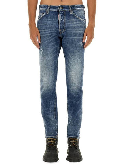 Medium Reflective Lake Wash Cool Guy Jeans Navy - DSQUARED2 - BALAAN 2