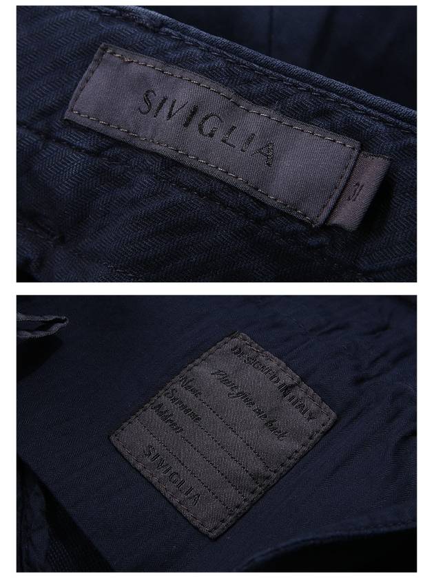 men s straight pants navy - SIVIGLIA - BALAAN 8