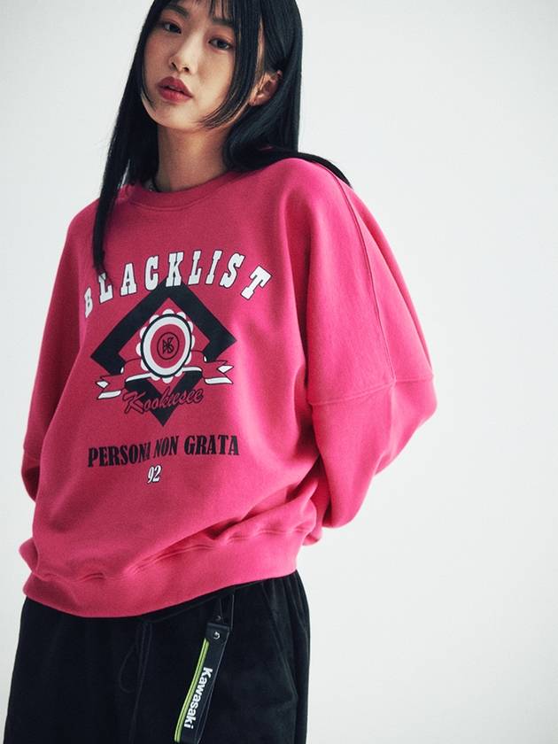 Persona Sweatshirt Magenta pink - KOOKEESEE - BALAAN 3