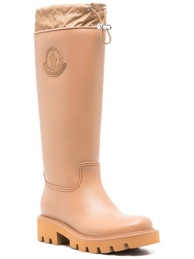 Kickstream High Rain Boots Brown - MONCLER - BALAAN 5