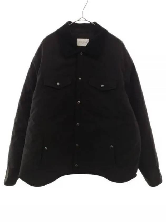 Padded jacket black JM02218WQ0045 - MAISON KITSUNE - BALAAN 1