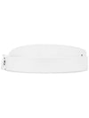 B1DR 25 Enamelled Buckle Leather Belt White - DIESEL - BALAAN 4