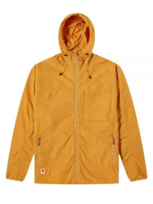 Men s High Coast Wind Jacket Ocher 82606160 - FJALL RAVEN - BALAAN 2