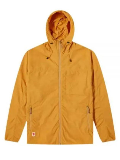 Men's High Cost Windbreaker Yellow - FJALL RAVEN - BALAAN 2