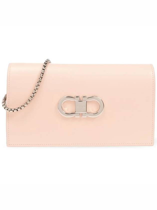 Double Gancini Mini Bag Pink - SALVATORE FERRAGAMO - BALAAN 2