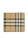 Vintage Check Half Wallet Beige - BURBERRY - BALAAN 2