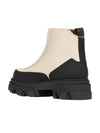 Lux Ellis Zipper Twotone Leather Ankle Boots S1615 - GANNI - BALAAN 4