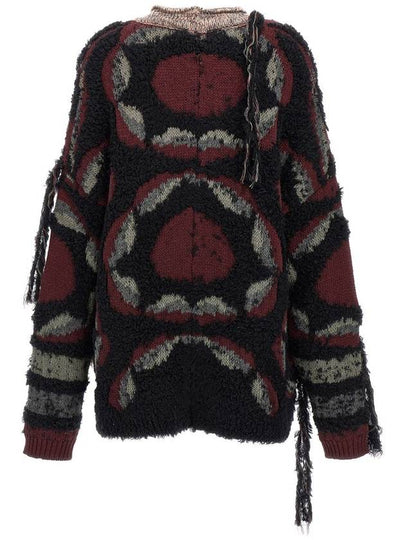 Etro Fringed Oversized Cardigan - ETRO - BALAAN 2