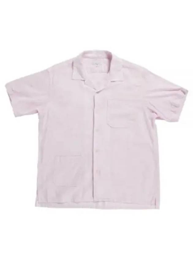 24 Camp Shirt C Pink Cotton Handkerchief 24S1A004 OR015 SV070 - ENGINEERED GARMENTS - BALAAN 1