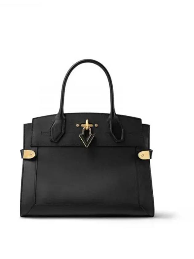 Steamer MM Tote Bag Black - LOUIS VUITTON - BALAAN 2