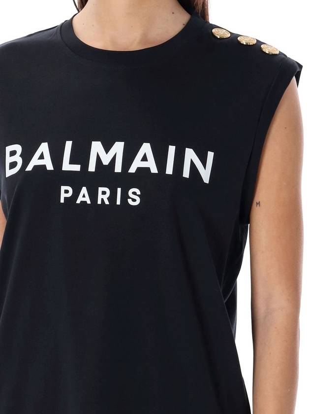 3-button tank top - BALMAIN - BALAAN 3