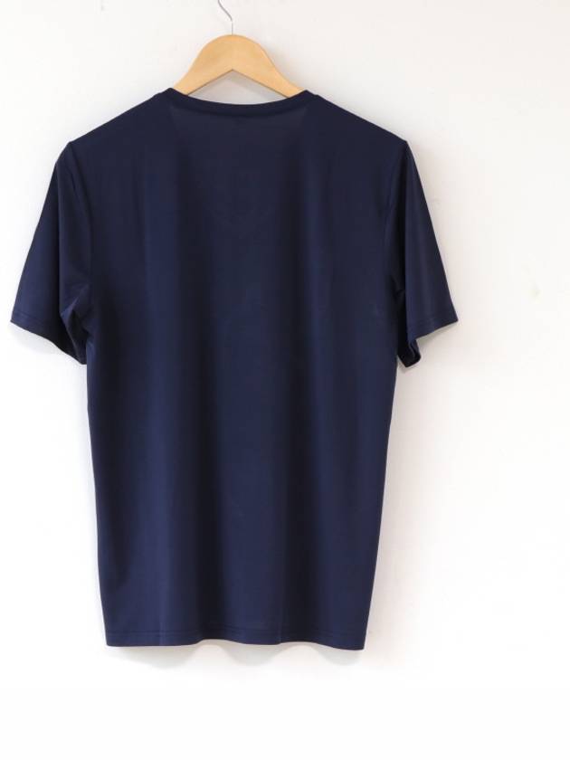 SPGVBOSN Functional V-neck short sleeve tee navy - SUPENER - BALAAN 5