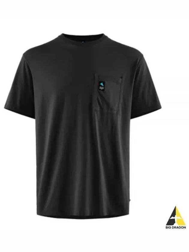 Luna Pocket SS Tee Man Raven 20685M21 961 - KLATTERMUSEN - BALAAN 2