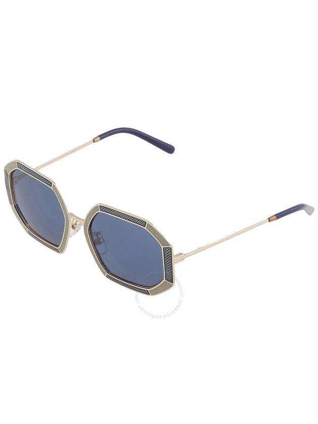 Tory Burch Dark Blue Geometric Ladies Sunglasses TY6102 335580 52 - TORY BURCH - BALAAN 3