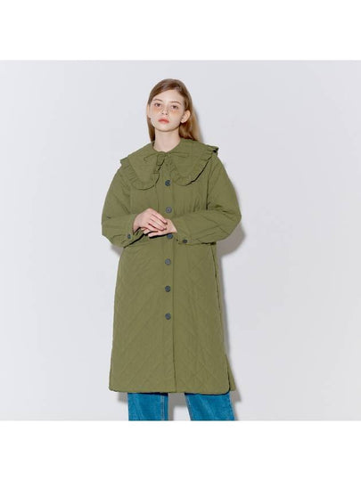 Sailor Kara Quilted Coat Khaki - OPENING SUNSHINE - BALAAN 2