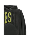 Lies Patches College Hoodie Black - DIESEL - BALAAN 3