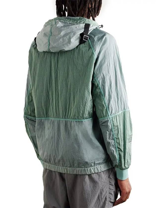 Nylon Metal Windbreaker Light Green - STONE ISLAND - BALAAN 5