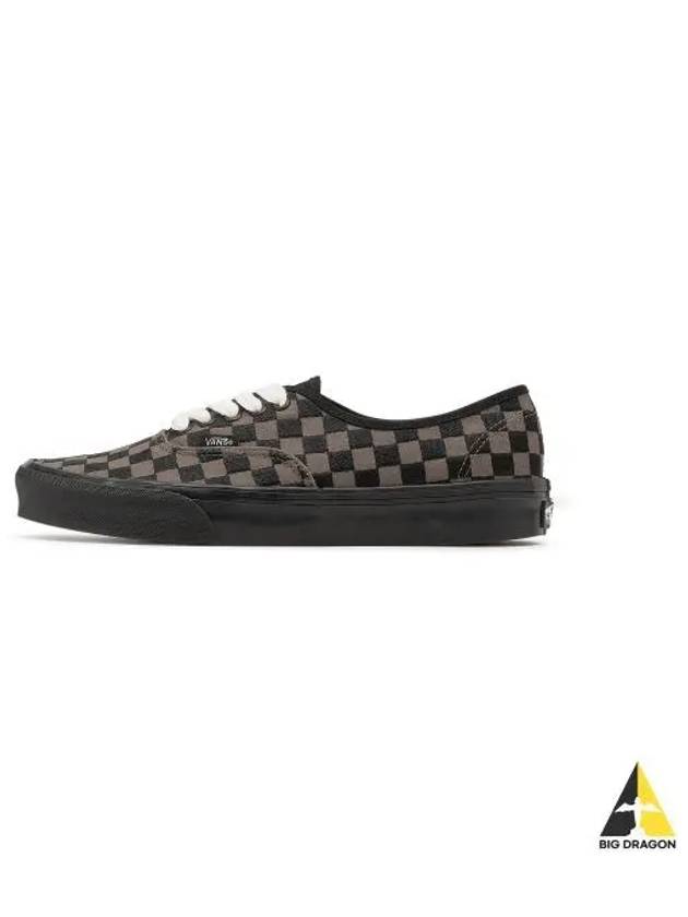 Authentic Embroidered Check Black VN0009PVCJK1 - VANS - BALAAN 1