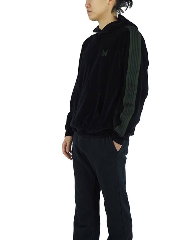 Velor track hooded top black - NEEDLES - BALAAN 3