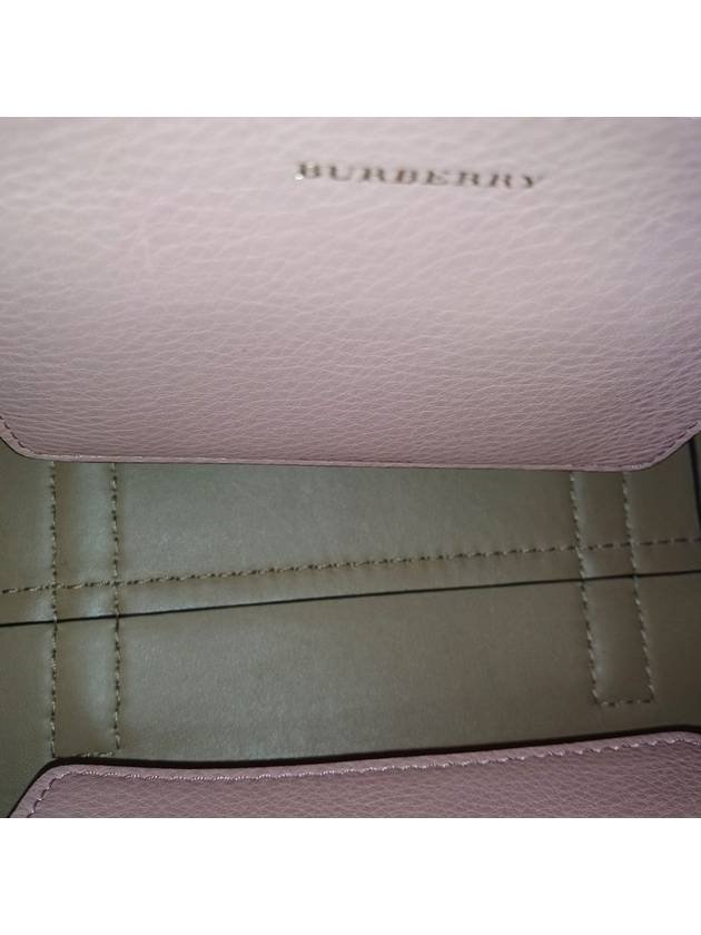 Women s 8007931 Pink Leather Mini Belt Bag - BURBERRY - BALAAN 10