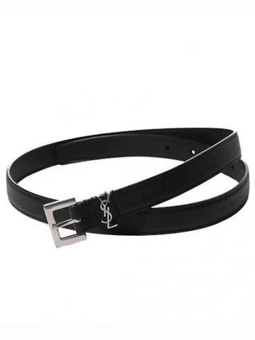 Monogram Logo Belt Men s Waistband - SAINT LAURENT - BALAAN 1