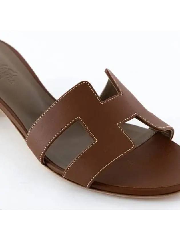 Oasis Sandals Brown Slippers EU Size H071002Z03 - HERMES - BALAAN 2