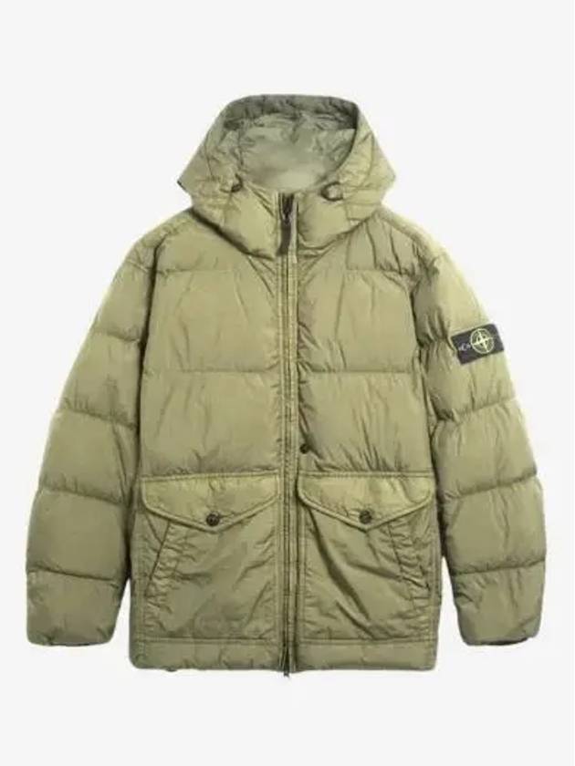 Crinkle Reps Re-Nylon Down Padding Green - STONE ISLAND - BALAAN 2