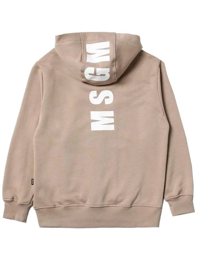 Kids Women s Back Logo Hooded Zip Up F3MSJUZH016 015 - MSGM - BALAAN 3